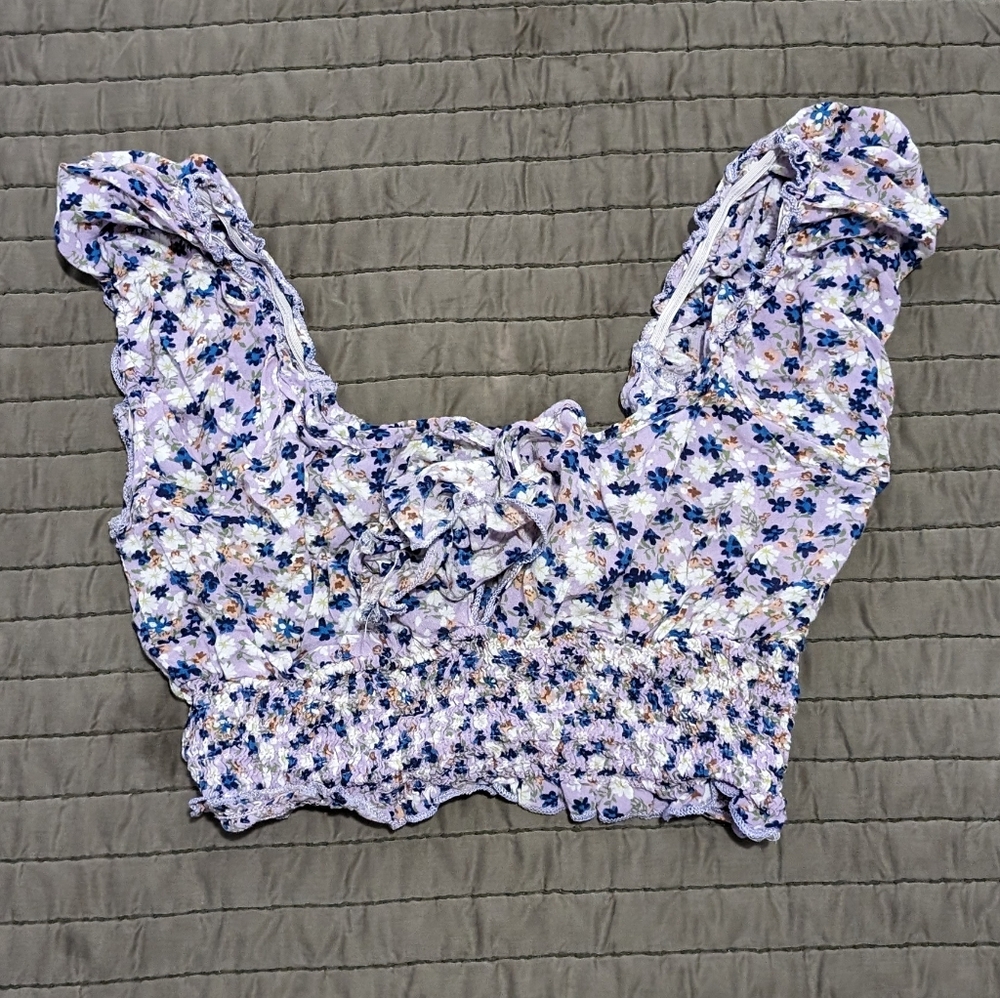 Floral Crop Top